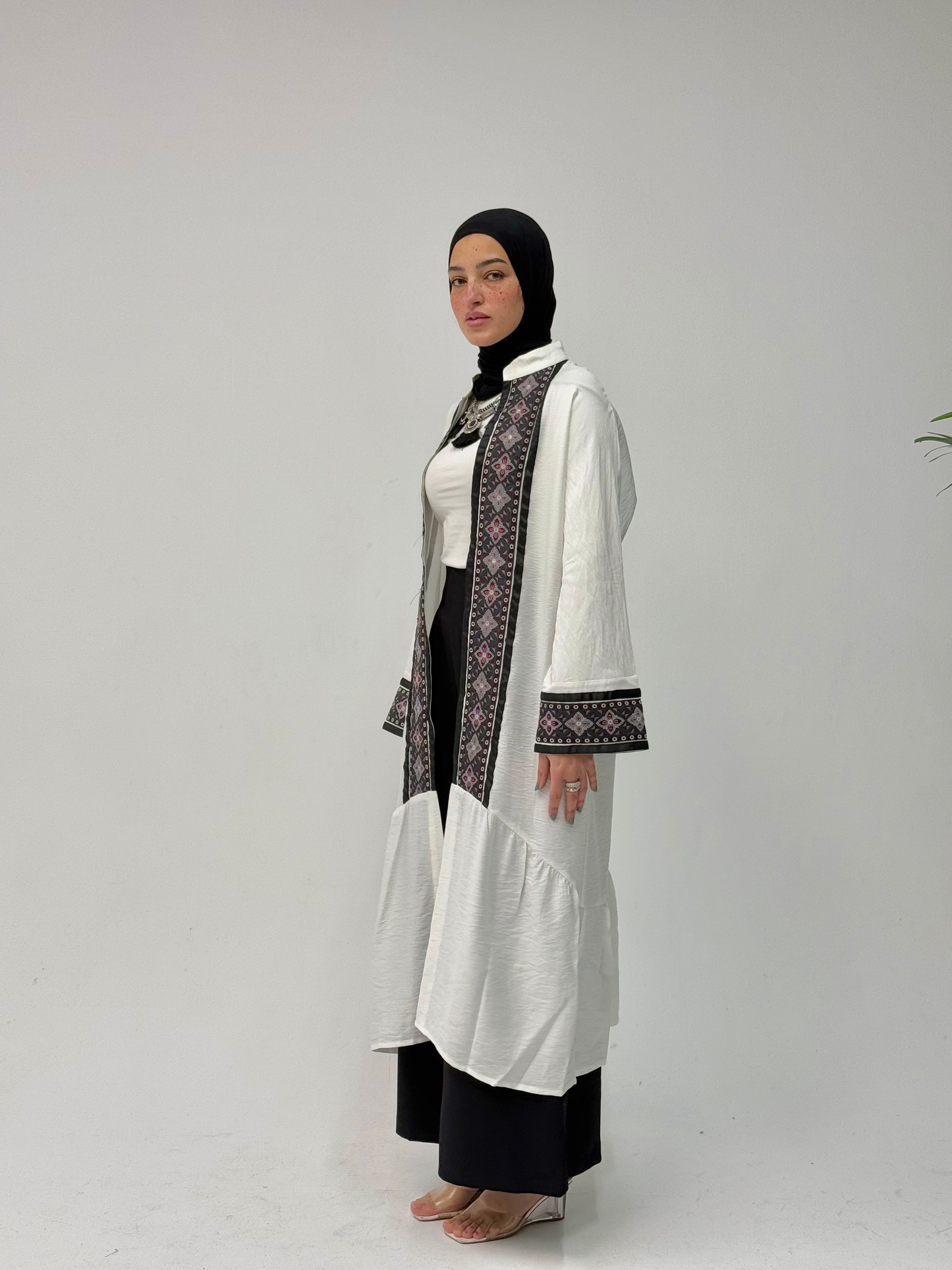 Noor Embroidered Cardigan