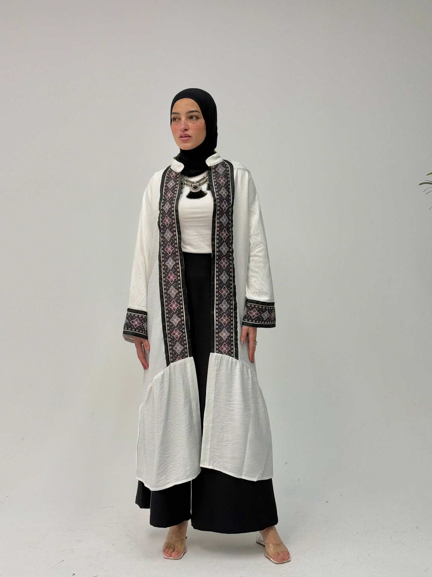 Noor Embroidered Cardigan